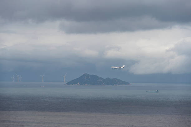 The Blue Sea and the plane