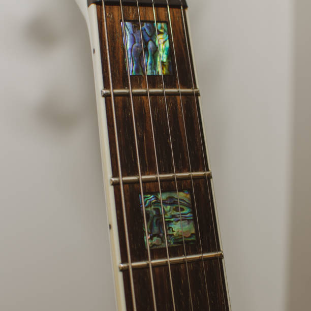 istock close-up of electric guitar neck 1332602784