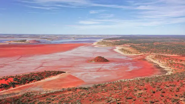 Lake Ballard is home for World's most remote art installation. Australia