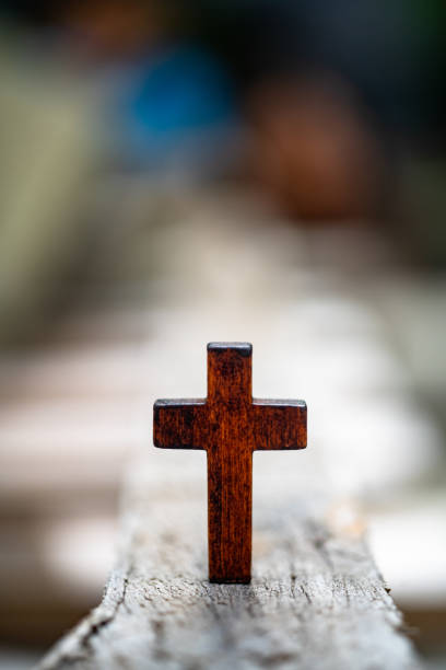 istock Tree Cross in Jesus' Traces 1332639136