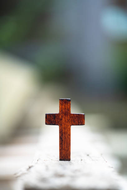 istock Tree Cross in Jesus' Traces 1332639158