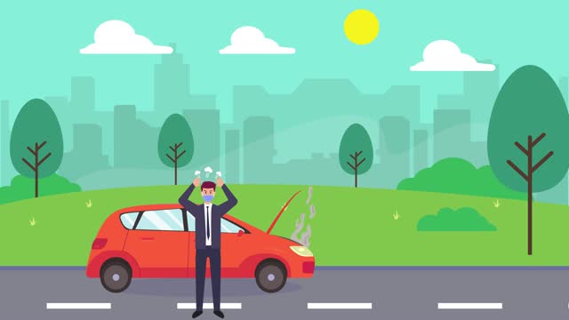 85 Car Crash Cartoon Stock Videos and Royalty-Free Footage - iStock | Car  insurance