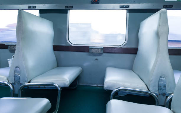 istock empty seats inside economic class of Indonesian train service during pandemic situation 1332642782