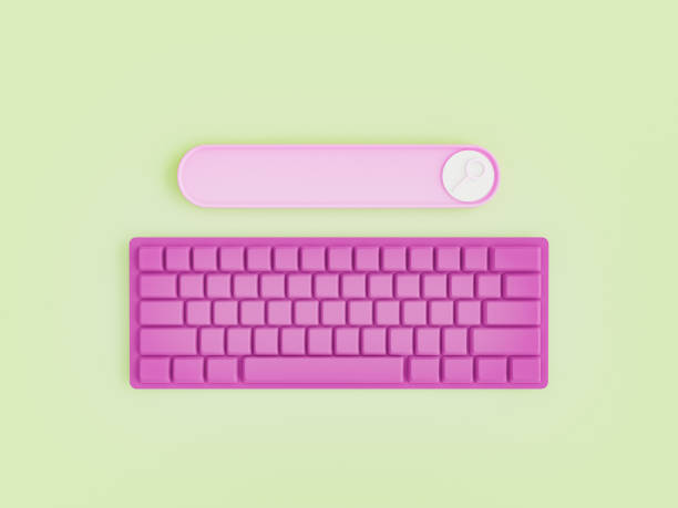 istock minimal search bar with keyboard 1332647688