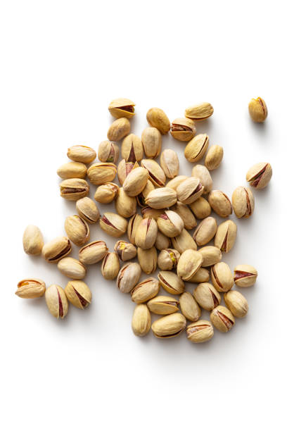 istock Nuts: Pistachios Isolated on White Background 1332647990