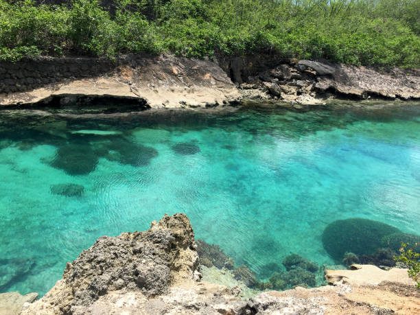 Turquoise sea water