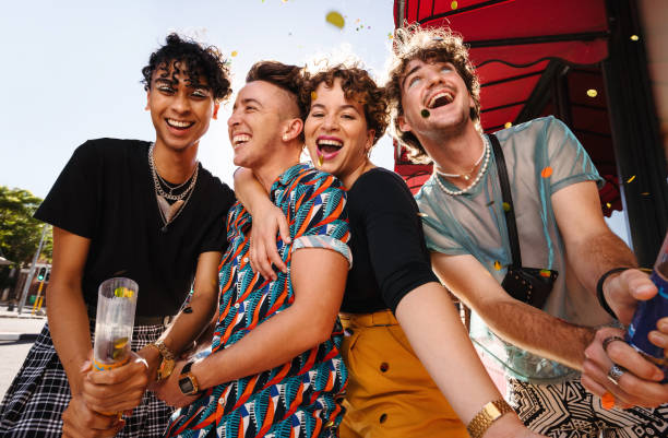 istock Friends celebrating their friendship 1332661748