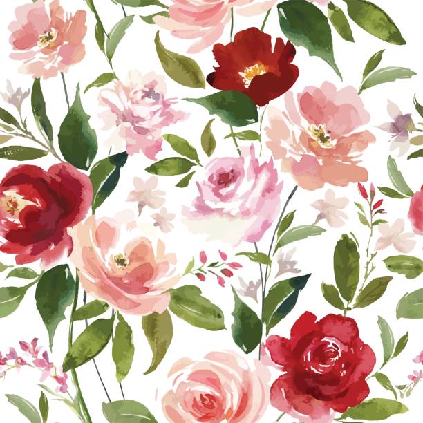 4,600+ Light Pink Flower Background Stock Illustrations, Royalty