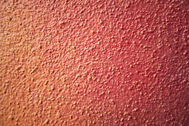 istock Texture - Concrete wall Painted in faded red 1332671693