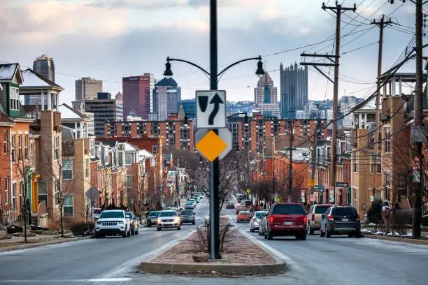 Photo of City street - Pittsburgh, PA
