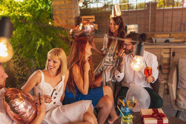 istock People having fun at birthday party 1332682933