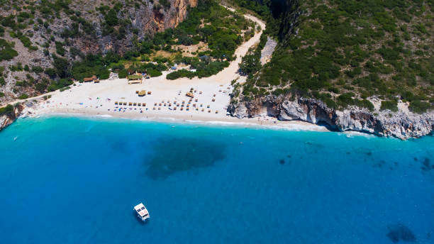 istock View of Gjipe beach, Albania 1332690589