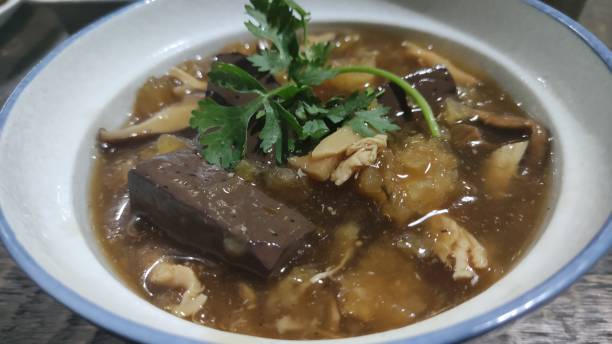 istock Fish Maw in Red Soup 1332693052