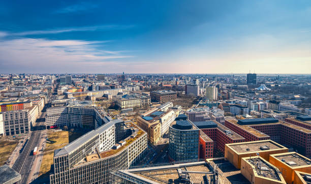 istock summer panorama of Berlin, seen from Potsdamer Platz 1332694127