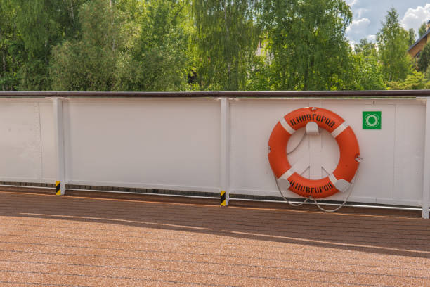 life-saving circle on deck summer holiday leisure upper vessel young, yachting sitting. shipboard carnival, cruise tourists seascape cruise liner lifeboat lower deck drone
