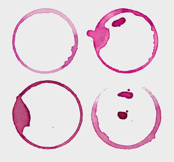istock wine glass stain isolated on white 1332700340