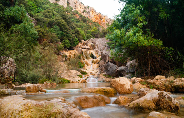 istock Waterfalls along the Guadalquivir River, long exposure 1332701330