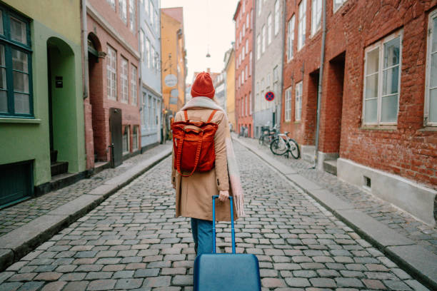 istock Young woman on a city break 1332702472