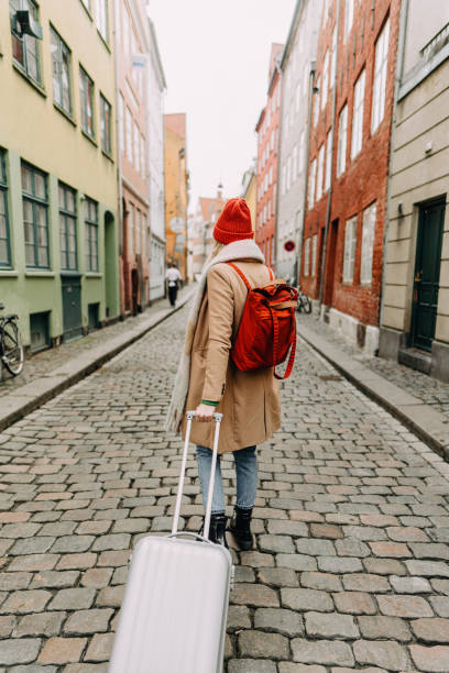 istock Young woman on a city break 1332705261
