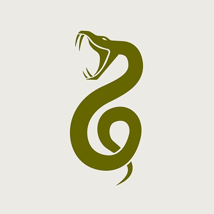 Snake Animal Reptile Wild Logo Icon Symbol