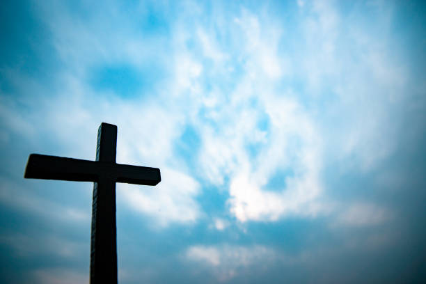 istock The Glory Cross in the Sky 1332710285