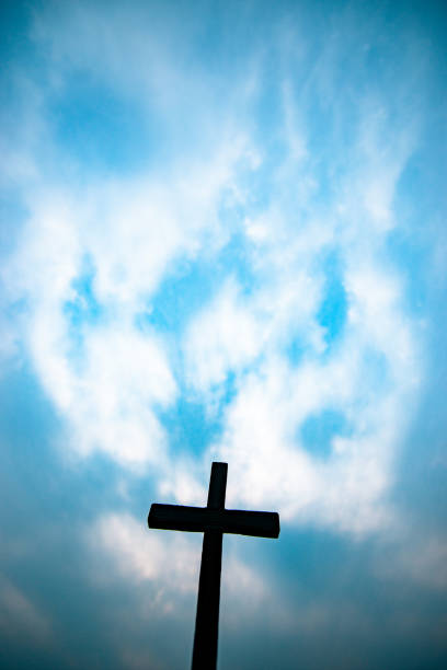 istock The Glory Cross in the Sky 1332710290