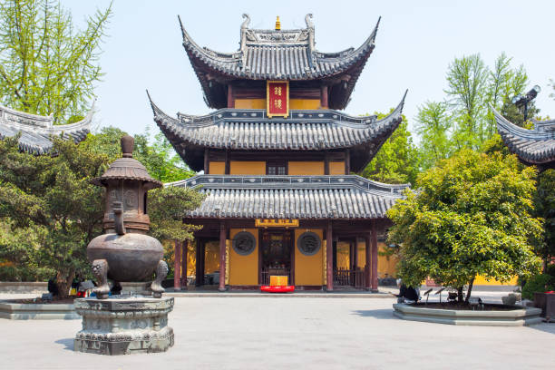 istock Longhua buddhist temple in Shanghai 1332711544