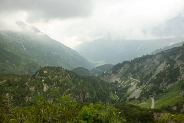 Amazing landscape in Switzerland.