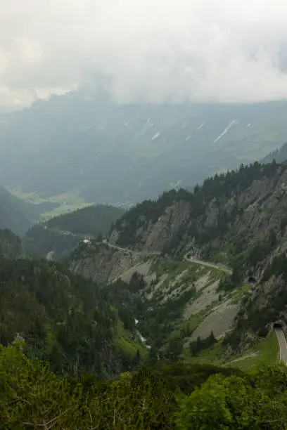 Amazing landscape in Switzerland.