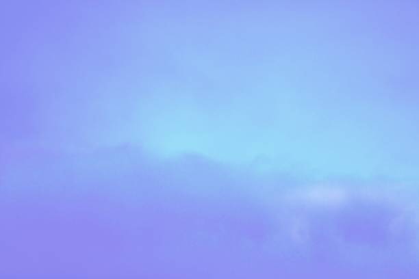 fond abstrait de nuage turquoise et violet pastel - screen saver puzzle painted image light photos et images de collection