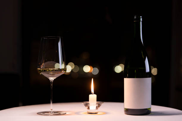 istock Wine Glass and Wine Bottle 1332719064