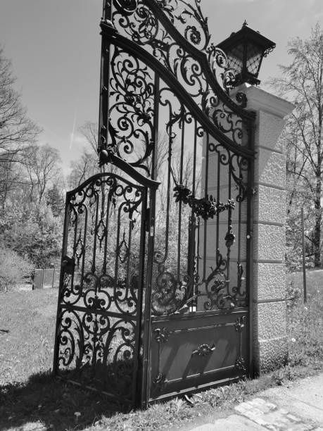 istock The old garden gate 1332723602