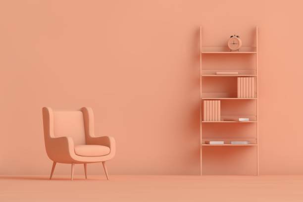 istock 3D Modern living room 1332736525
