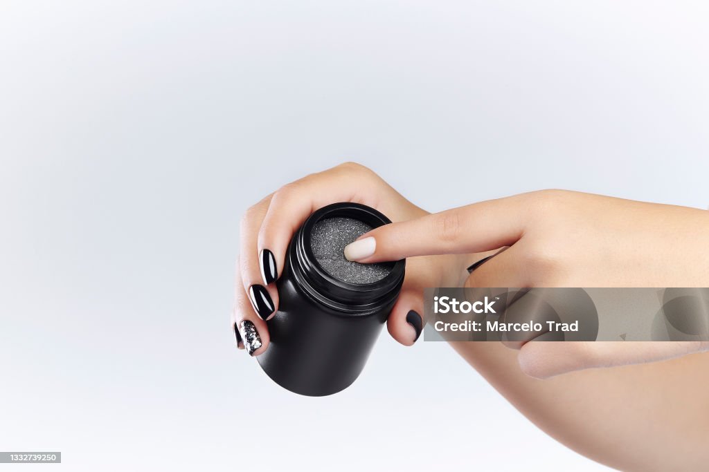 Young Caucasian Female Hands Holding A Nail Polish Remover Sponge Bottle Stock Photo - Download Image Now - iStock Young Caucasian Female Hands Holding A Nail Polish Remover Sponge Bottle Stock Photo - Download Image Now - iStock