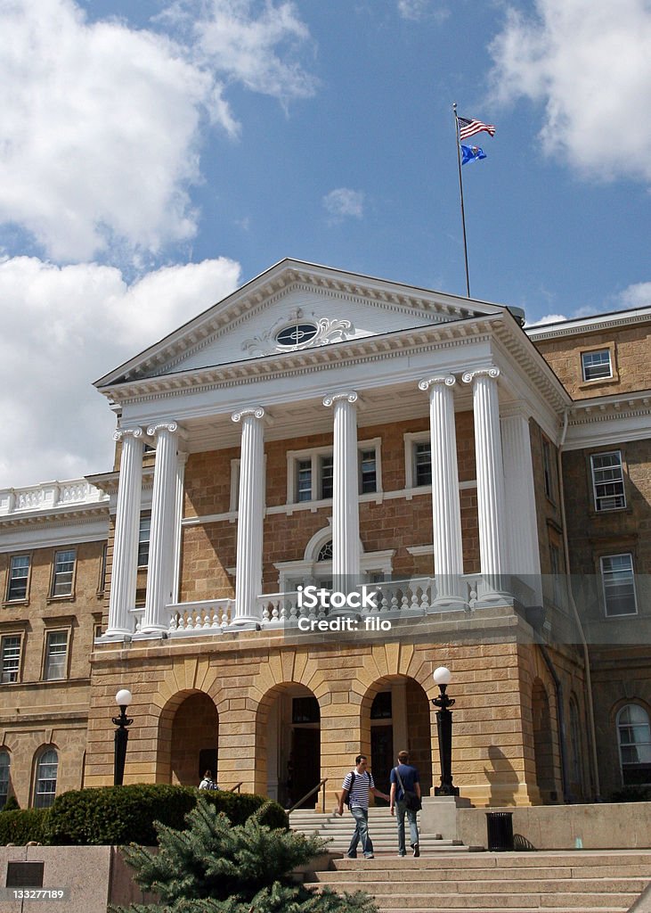 Campus universitaire - Photo de Madison - Wisconsin libre de droits