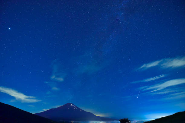 istock Starry sky and Mt. Fuji 1332772402
