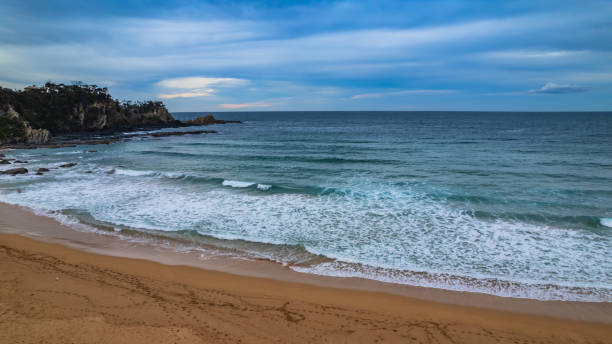 istock Late afternoon at the beach 1332786025