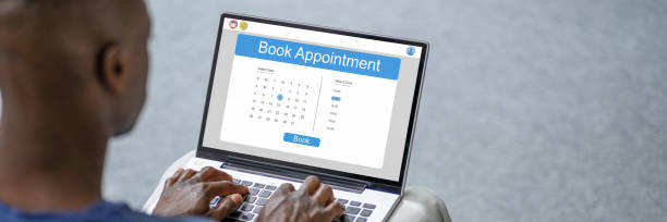 istock Booking Meeting Appointment 1332793243