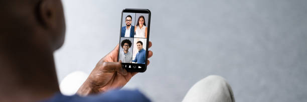 istock African American Video Conference Call 1332793322