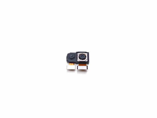 istock mobile camera parts isolated on white background, single object 1332793569