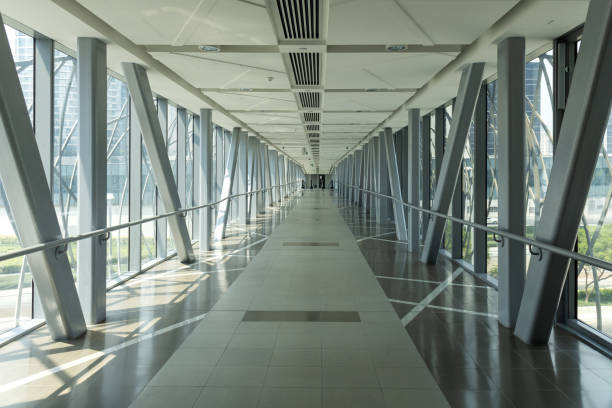 istock The passage between buildings above the road 1332803344