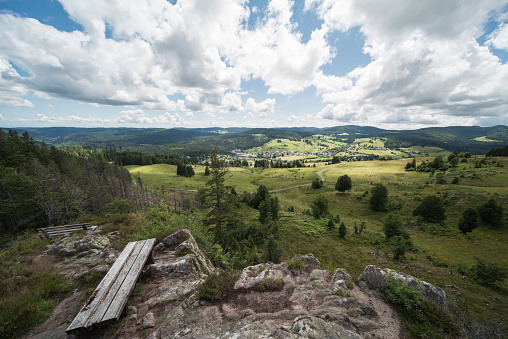 View from the Intershop Tower in the middle of the city, 133m high