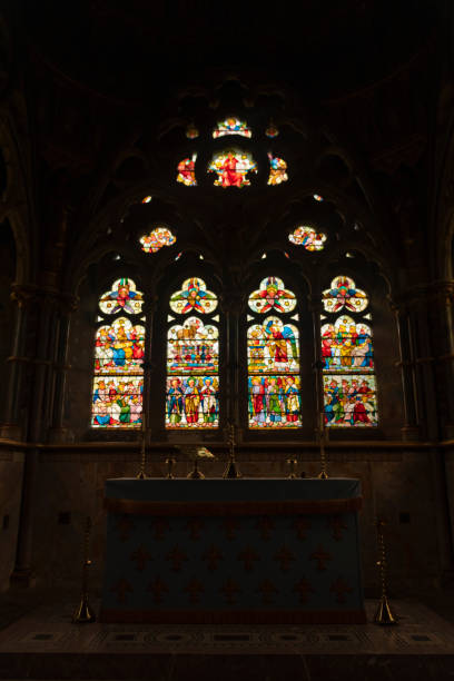 istock Fountains Abbey, Yorkshire Ancient Church 1332808672