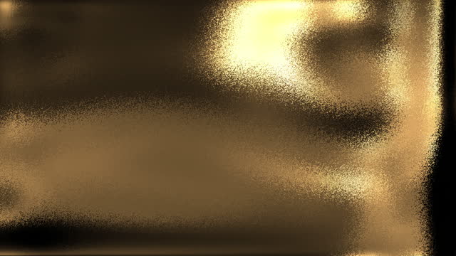 Golden liquid abstract animation