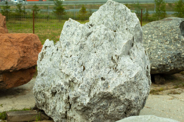 istock Landscape stone. Stone for installation in the park. 1332817360