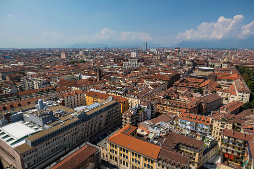 Turin city view, Italy