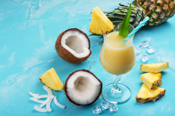 istock Caribbean pina colada cocktail 1332839248