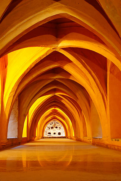 This small courtyard with two porticoes was part of an Almohad residence. The Royal Alcazar is a beautiful medieval Islamic palace showcasing a unique fusion of Spanish Christian and Moorish architecture. The compound also boasts spectacular gardens and water features.