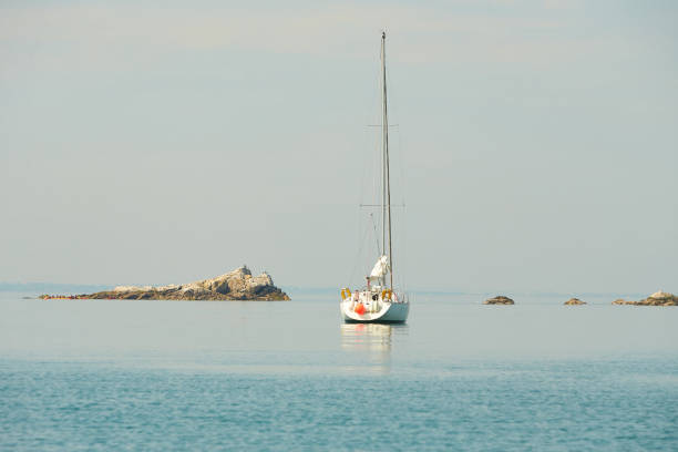 istock A yachts in the sea. 1332842358