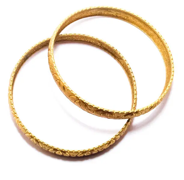 Photo of A picture of golden bangle